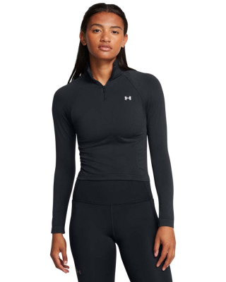 Блуза с дълъг ръкав Жени Under Armour VANISH SEAMLESS 1/4 ZIP CROP 