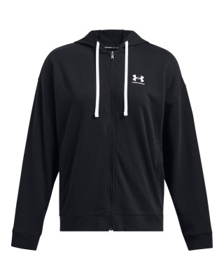 Суитчър Жени Under Armour RIVAL TERRY OS FZ HOODED 