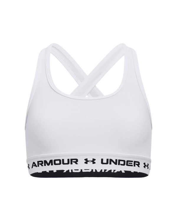 Бюстие Момичета CROSSBACK MID SOLID Under Armour 