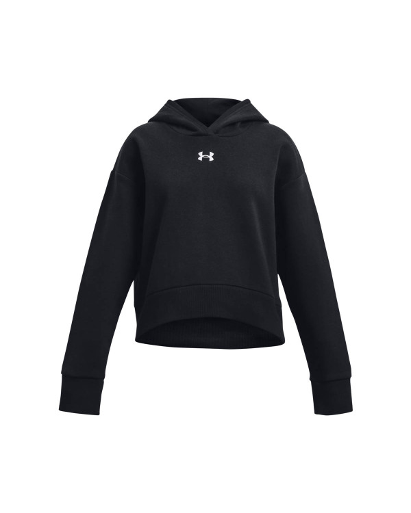 Суитшърт Момичета RIVAL FLEECE CROP HOODIE Under Armour 