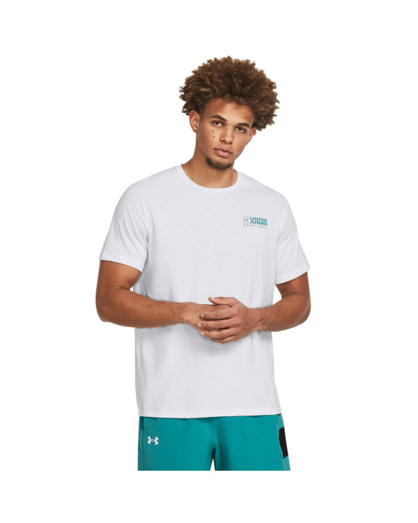 Тениска Мъже Under Armour BBALL LOGO COURT SS 