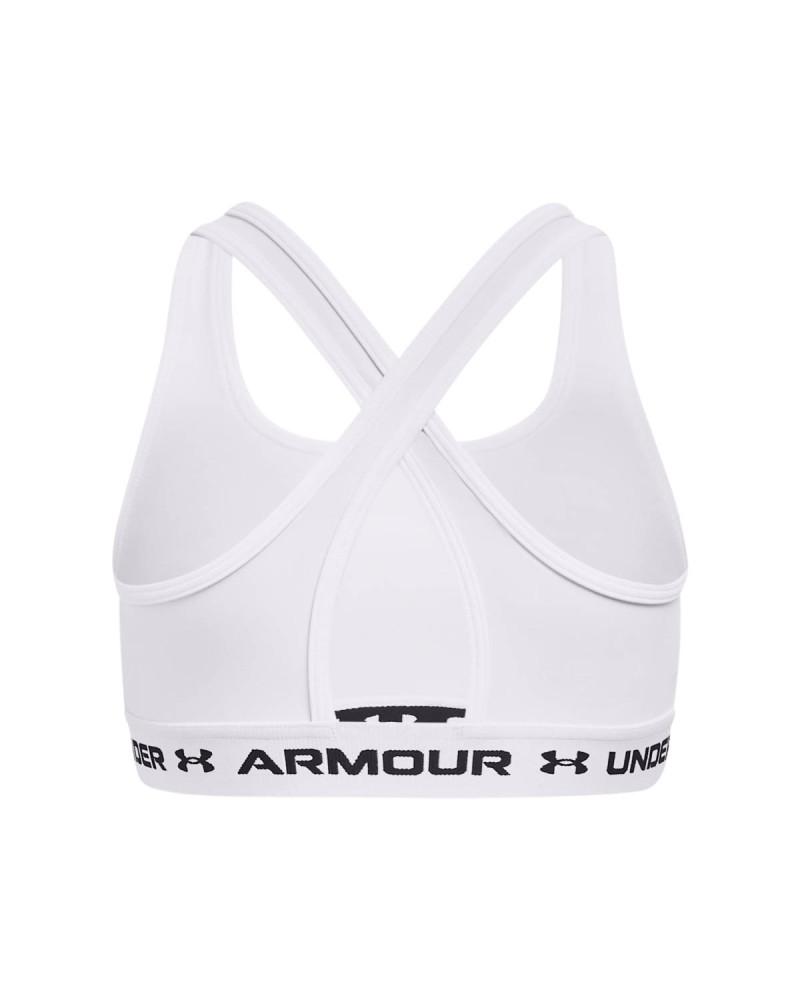 Бюстие Момичета CROSSBACK MID SOLID Under Armour 