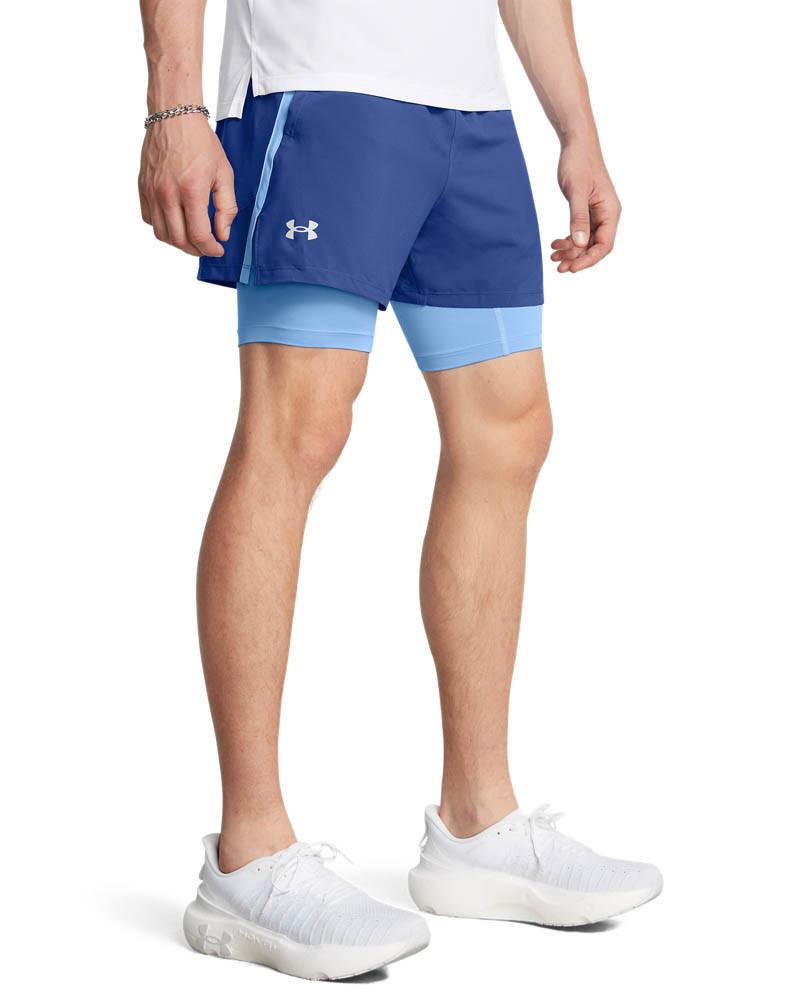 Къси панталони Мъже Under Armour  LAUNCH 5   2-IN-1 SHORTS 